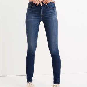 Madewell High Riser Skinny Jeans